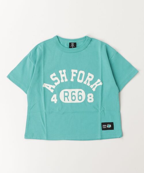 ZERO standerd(ゼロスタンダード)の「ZERO standerd/ゼロスタンダード ASH FORK Tシャツ(Tシャツ/カットソー・キッズ・ブルー/パープル/ブラック・130cm/140cm/150cm/160cm/120cm/110cm/100cm)」の21枚目の写真