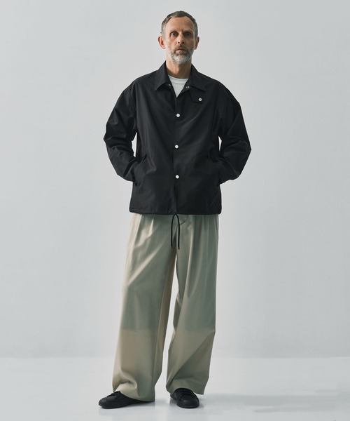 markaware(マーカウェア)の「【MARKAWARE】COACH JACKETⅢ(シルクタフタ / コーチジャケット)(ブルゾン・メンズ・ブラウン/ブラック・2/3)」の9枚目の写真