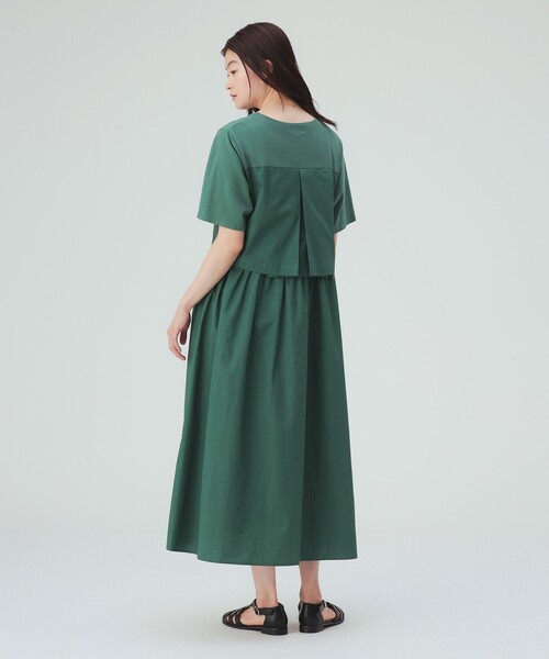 BEAMS HEART(ビームスハート)の「【7/2値下げ】レイヤード風 ワンピース(ワンピース・レディース・ブラック/ネイビー/グリーン・FREE)」の15枚目の写真
