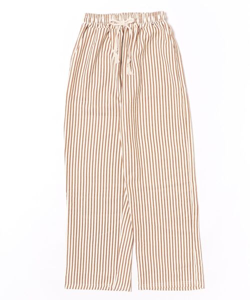 Ritzy(リッツィー)の「シアサッカーストライプ イージーワイドパンツ(その他パンツ・レディース・レッド/ベージュ/ブラック・L/M)」の10枚目の写真
