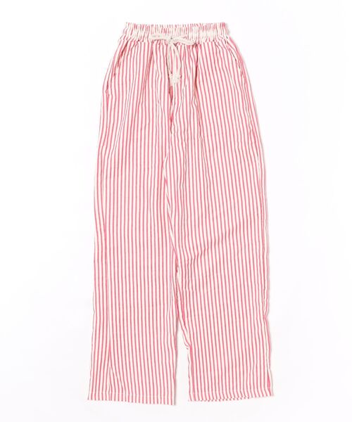 Ritzy(リッツィー)の「シアサッカーストライプ イージーワイドパンツ(その他パンツ・レディース・レッド/ベージュ/ブラック・L/M)」の11枚目の写真