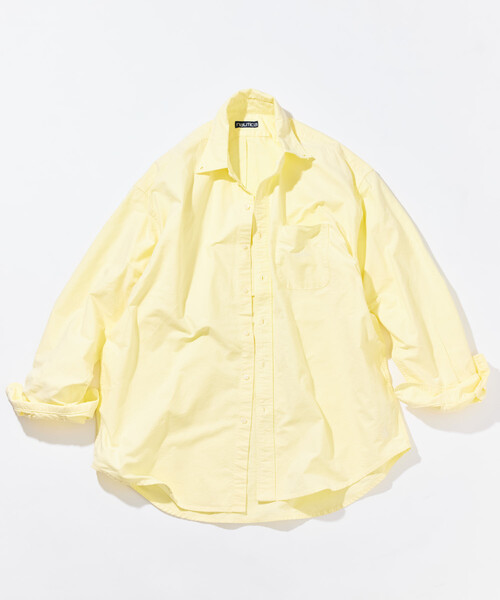 NAUTICA（ノーティカ）の「NAUTICA/ノーティカ ビッグシルエット オックスフォードBDシャツ（シャツ/ブラウス・メンズ・ホワイト/その他13/ピンク/ブラック/サックスブルー/イエロー・X-LARGE/LARGE/MEDIUM）」の4枚目の写真