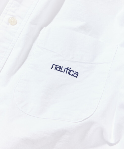 NAUTICA（ノーティカ）の「NAUTICA/ノーティカ ビッグシルエット オックスフォードBDシャツ（シャツ/ブラウス・メンズ・ホワイト/その他13/ピンク/ブラック/サックスブルー/イエロー・X-LARGE/LARGE/MEDIUM）」の10枚目の写真