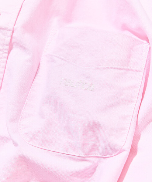 NAUTICA（ノーティカ）の「NAUTICA/ノーティカ ビッグシルエット オックスフォードBDシャツ（シャツ/ブラウス・メンズ・ホワイト/その他13/ピンク/ブラック/サックスブルー/イエロー・X-LARGE/LARGE/MEDIUM）」の7枚目の写真