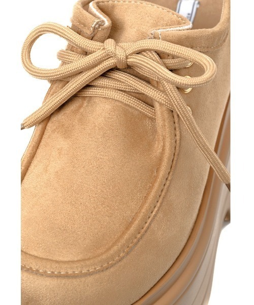 R&E（アールアンドイー）の「【2026SS新作】【R&E】ボリュームソールモカシンシューズ/デキシューズ/厚底ローファー（モカシン/デッキシューズ・レディース・ブラック/アイボリー/ベージュ系その他・L/M/S/LL）」の13枚目の写真