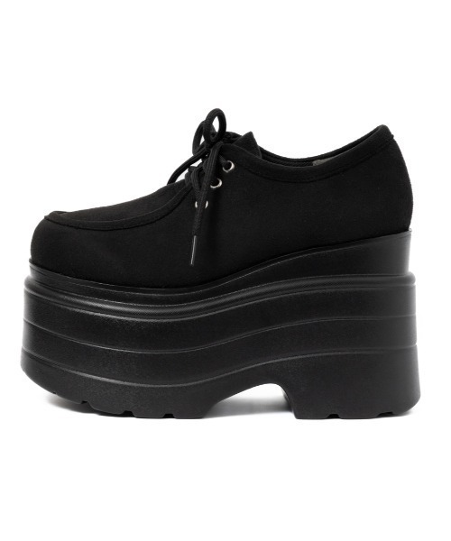 R&E（アールアンドイー）の「【2026SS新作】【R&E】ボリュームソールモカシンシューズ/デキシューズ/厚底ローファー（モカシン/デッキシューズ・レディース・ブラック/アイボリー/ベージュ系その他・L/M/S/LL）」の16枚目の写真