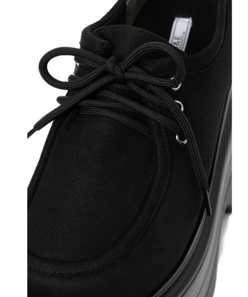 R&E（アールアンドイー）の「【2026SS新作】【R&E】ボリュームソールモカシンシューズ/デキシューズ/厚底ローファー（モカシン/デッキシューズ・レディース・ブラック/アイボリー/ベージュ系その他・L/M/S/LL）」の19枚目の写真