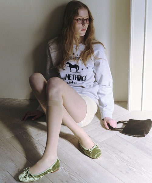 LE TALON（ルタロン）の「《WEB限定/追加》Le decore / ル デコレ ballerina（バレエシューズ・レディース・ホワイト/ブラウン/モスグリーン/ブラック×ブラック/ブラウン系その他・22cm/22.5cm/23cm/23.5cm/24cm/24.5cm/25cm）」の15枚目の写真