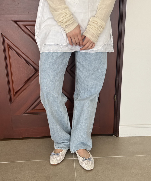 LE TALON（ルタロン）の「《WEB限定/追加》Le decore / ル デコレ ballerina（バレエシューズ・レディース・ホワイト/ブラウン/モスグリーン/ブラック×ブラック/ブラウン系その他・22cm/22.5cm/23cm/23.5cm/24cm/24.5cm/25cm）」の22枚目の写真