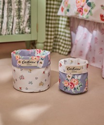 Cath Kidston（キャスキッドソン）の「リバーシブル ストレージ 2個セット Archive Floral / Button Block Floral（収納グッズ）」