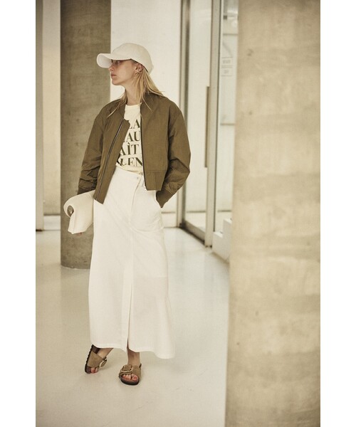 Rouge vif（ルージュヴィフ）の「ミリタリーブルゾン/形状記憶/シワ防止（ブルゾン・レディース・ダークネイビー/カーキ・フリー）」の19枚目の写真