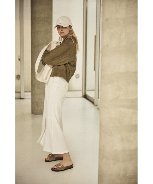 Rouge vif（ルージュヴィフ）の「ミリタリーブルゾン/形状記憶/シワ防止（ブルゾン・レディース・ダークネイビー/カーキ・フリー）」の20枚目の写真