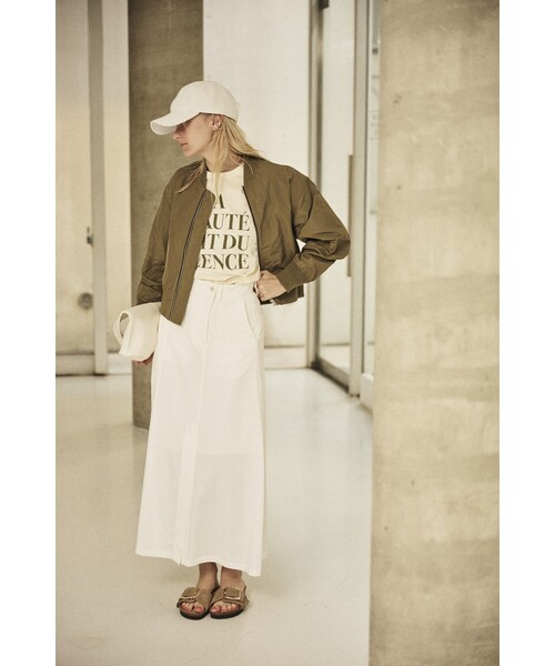 Rouge vif（ルージュヴィフ）の「ミリタリーブルゾン/形状記憶/シワ防止（ブルゾン・レディース・ダークネイビー/カーキ・フリー）」の21枚目の写真