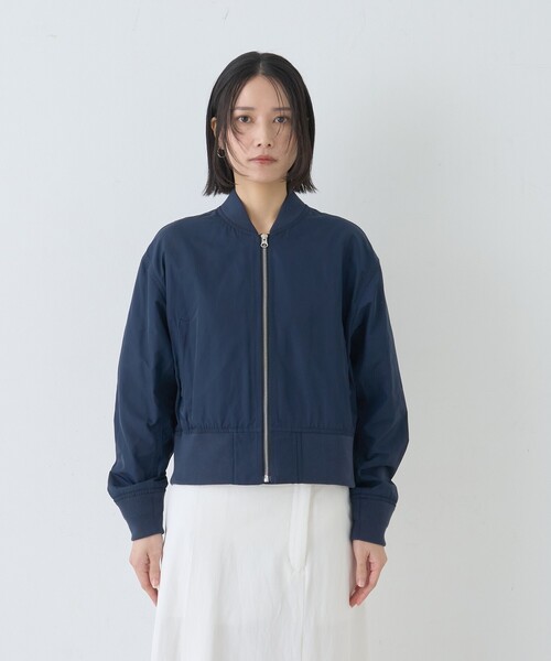 Rouge vif（ルージュヴィフ）の「ミリタリーブルゾン/形状記憶/シワ防止（ブルゾン・レディース・ダークネイビー/カーキ・フリー）」の22枚目の写真