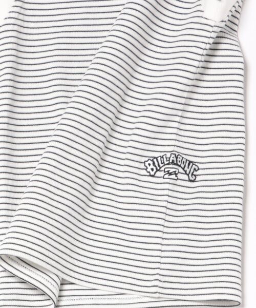 BILLABONG（ビラボン）の「BILLABONG/ビラボン タンクトップ 前後リバーシブル 2WAY ボーダー ショート丈 BG013360（タンクトップ・レディース・ブラック/ホワイト・L/M）」の14枚目の写真