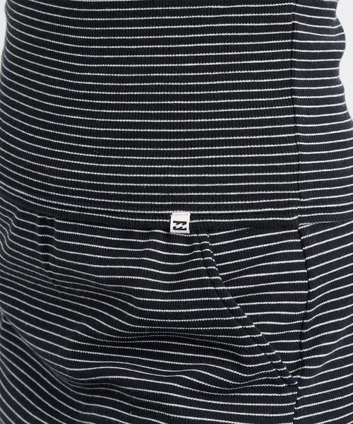 BILLABONG（ビラボン）の「BILLABONG/ビラボン タンクトップ 前後リバーシブル 2WAY ボーダー ショート丈 BG013360（タンクトップ・レディース・ブラック/ホワイト・L/M）」の11枚目の写真