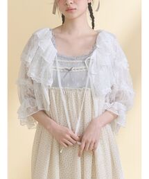 merry jenny | floral sheer bolero(カーディガン/ボレロ)