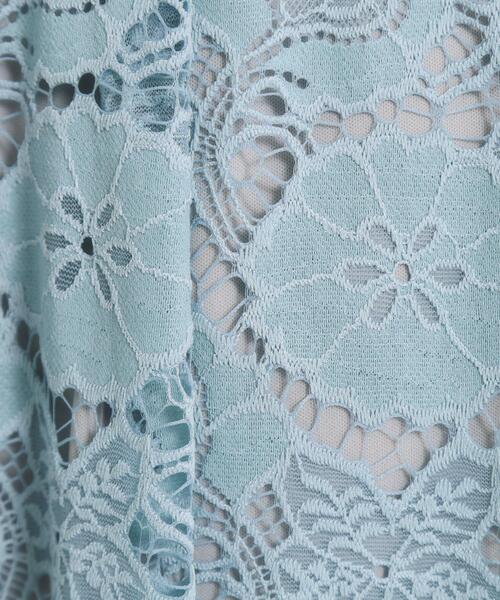 ITS'DEMO(イッツデモ)の「【手洗い可/ウエストゴム】レーススカート(スカート・レディース・ライトブルー/ブラック/オフホワイト・00)」の15枚目の写真