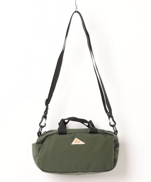 TSURUYA(ツルヤ)の「《KELTY》MINI HOLIDAY DUFFEL(ショルダーバッグ・メンズ・タン/ブラック系/モカ/マスタード/ネイビー/ブラウン系その他/グレー系その他/オリーブ/グレー系/セージグリーン・フリー)」の2枚目の写真