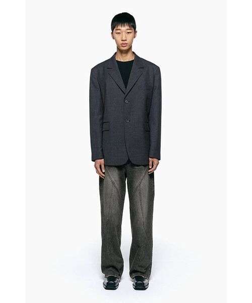 INSILENCE(インサイロンス)の「特大ウールブレザーDARKGRAY(テーラードジャケット・レディース・その他・SMALL/MEDIUM/LARGE/X-LARGE)」の13枚目の写真