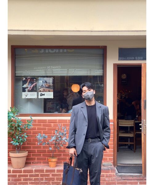 INSILENCE(インサイロンス)の「特大ウールブレザーDARKGRAY(テーラードジャケット・レディース・その他・SMALL/MEDIUM/LARGE/X-LARGE)」の18枚目の写真