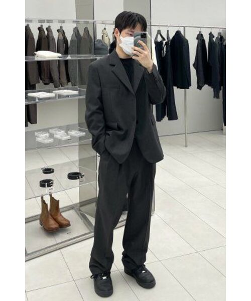 INSILENCE(インサイロンス)の「特大ウールブレザーDARKGRAY(テーラードジャケット・レディース・その他・SMALL/MEDIUM/LARGE/X-LARGE)」の9枚目の写真