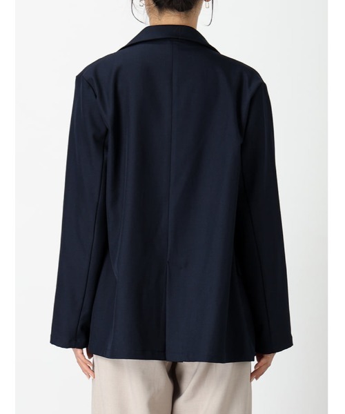 fifth（フィフス）の「金ボタンダブルテーラードジャケット（テーラードジャケット・レディース・ライトグレー/ネイビー/グレー・M）」の20枚目の写真