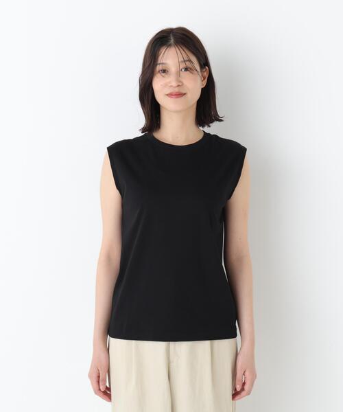 human woman(ヒューマンウーマン)の「◆ゼロロックタンクトップ(Tシャツ/カットソー・レディース・ブラック/ホワイト・MEDIUM)」の15枚目の写真