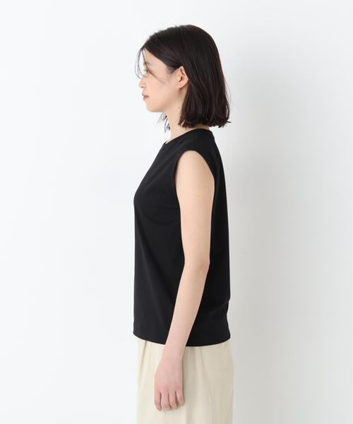 human woman(ヒューマンウーマン)の「◆ゼロロックタンクトップ(Tシャツ/カットソー・レディース・ブラック/ホワイト・MEDIUM)」の16枚目の写真