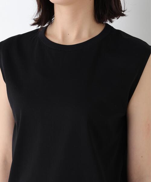 human woman(ヒューマンウーマン)の「◆ゼロロックタンクトップ(Tシャツ/カットソー・レディース・ブラック/ホワイト・MEDIUM)」の18枚目の写真