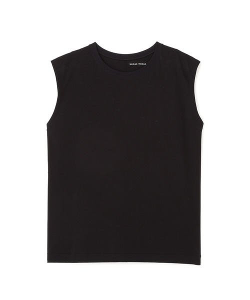 human woman(ヒューマンウーマン)の「◆ゼロロックタンクトップ(Tシャツ/カットソー・レディース・ブラック/ホワイト・MEDIUM)」の11枚目の写真