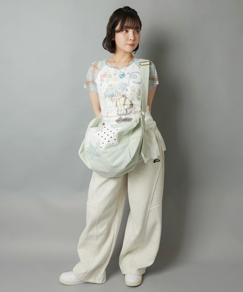 SPINNS(スピンズ)の「デニムショルダーバッグ/3スター(ショルダーバッグ・レディース・ブルー・ONESIZE)」の10枚目の写真