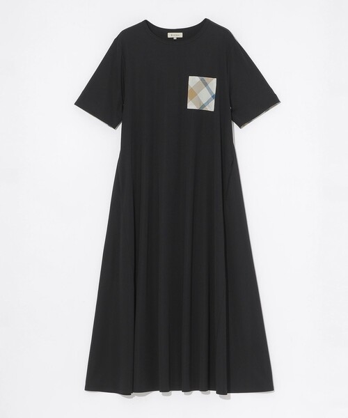 CB CRESTBRIDGE（シービークレストブリッジ）の「ポケットワンピース（ワンピース・レディース・ベビーピンク/ブラック/ダークネイビー・M/S）」の8枚目の写真