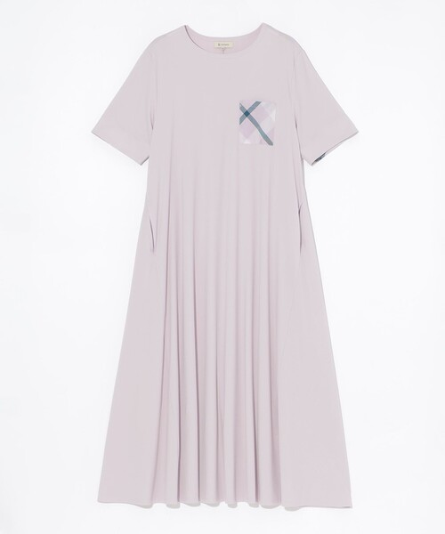 CB CRESTBRIDGE（シービークレストブリッジ）の「ポケットワンピース（ワンピース・レディース・ベビーピンク/ブラック/ダークネイビー・M/S）」の13枚目の写真