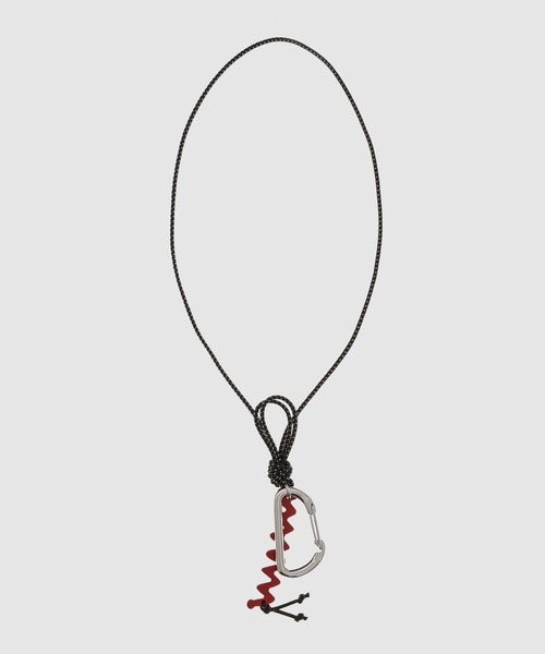 MARNI（マルニ）の「Metal logo / ネックレス（ネックレス・メンズ・レッド・ONE SIZE）」の2枚目の写真