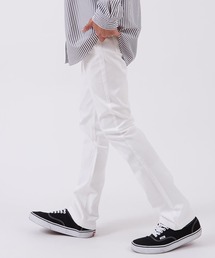 improves | ストレッチ シューカット パンツ(チノパンツ)