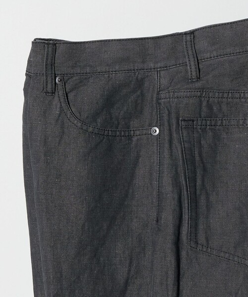 UNITED ARROWS（ユナイテッドアローズ）の「コットン/リネン キャンバス ブリーズ ファイブポケット パンツ（デニムパンツ・メンズ・グレー系/ベージュ・XL/L/M/S）」の4枚目の写真