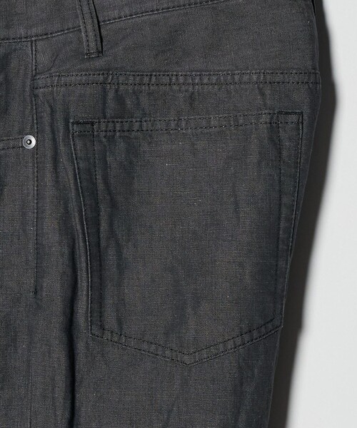 UNITED ARROWS（ユナイテッドアローズ）の「コットン/リネン キャンバス ブリーズ ファイブポケット パンツ（デニムパンツ・メンズ・グレー系/ベージュ・XL/L/M/S）」の5枚目の写真