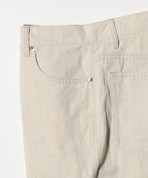 UNITED ARROWS（ユナイテッドアローズ）の「コットン/リネン キャンバス ブリーズ ファイブポケット パンツ（デニムパンツ・メンズ・グレー系/ベージュ・XL/L/M/S）」の10枚目の写真