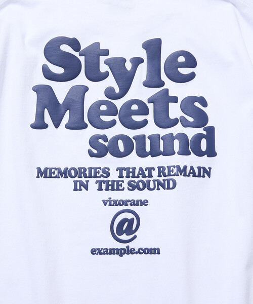 FREAK'S STORE(フリークスストア)の「限定展開 ビッグシルエット バックプリント クルーネック Tシャツ / Style Meets(Tシャツ/カットソー・メンズ・スミクロ/ホワイト/ピンク・SMALL/MEDIUM/LARGE)」の8枚目の写真