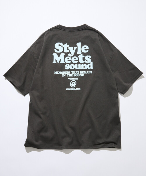 FREAK'S STORE(フリークスストア)の「限定展開 ビッグシルエット バックプリント クルーネック Tシャツ / Style Meets(Tシャツ/カットソー・メンズ・スミクロ/ホワイト/ピンク・SMALL/MEDIUM/LARGE)」の14枚目の写真