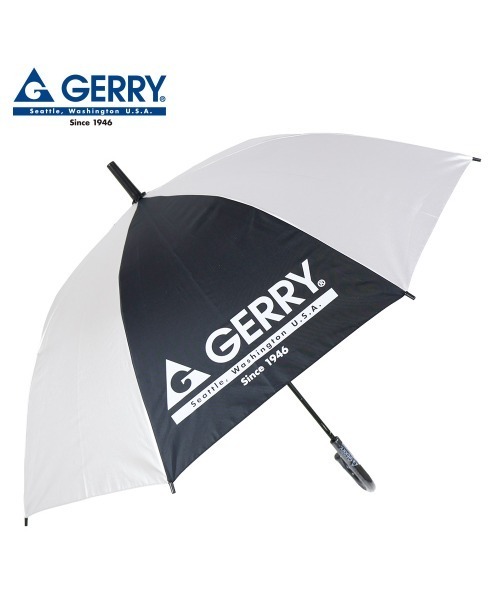GERRY(ジェリー)の「GERRY KIDSシルバー日傘55cm(長傘・メンズ・ネイビー系/カーキ系/ブラック系・55cm)」の1枚目の写真