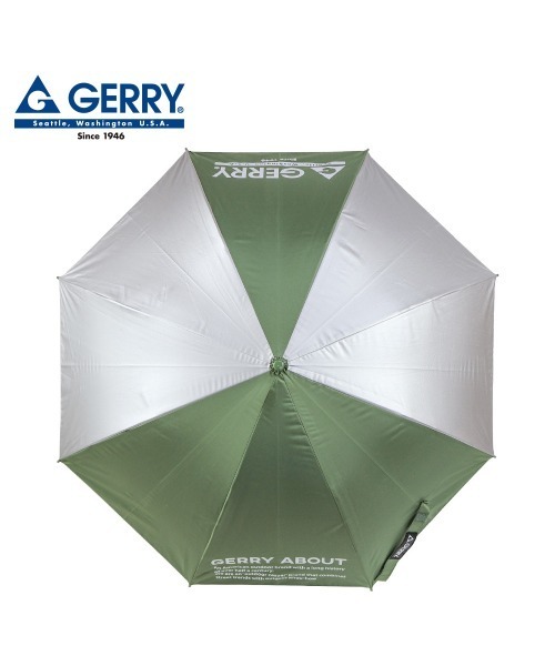 GERRY(ジェリー)の「GERRY KIDSシルバー日傘55cm(長傘・メンズ・ネイビー系/カーキ系/ブラック系・55cm)」の8枚目の写真