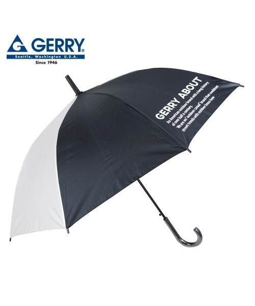 GERRY(ジェリー)の「GERRY KIDSシルバー日傘55cm(長傘・メンズ・ネイビー系/カーキ系/ブラック系・55cm)」の4枚目の写真