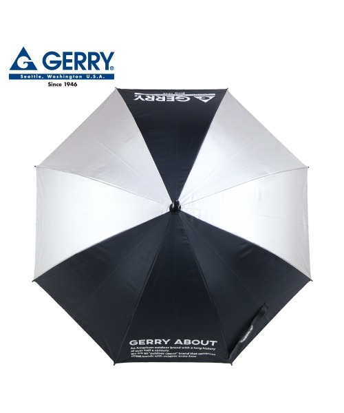 GERRY(ジェリー)の「GERRY KIDSシルバー日傘55cm(長傘・メンズ・ネイビー系/カーキ系/ブラック系・55cm)」の5枚目の写真