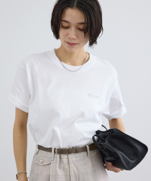 SALON adam et rope'(サロン アダム エ ロペ)の「【WEB限定】ジョルジュ・ブラックアートTシャツ(Tシャツ/カットソー・レディース・ホワイト系その他/ホワイト・FREE)」の3枚目の写真