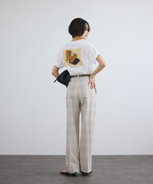 SALON adam et rope'(サロン アダム エ ロペ)の「【WEB限定】ジョルジュ・ブラックアートTシャツ(Tシャツ/カットソー・レディース・ホワイト系その他/ホワイト・FREE)」の11枚目の写真