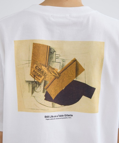 SALON adam et rope'(サロン アダム エ ロペ)の「【WEB限定】ジョルジュ・ブラックアートTシャツ(Tシャツ/カットソー・レディース・ホワイト系その他/ホワイト・FREE)」の21枚目の写真
