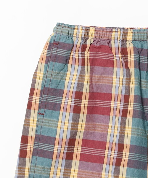 BEAMS PLUS（ビームスプラス）の「GYM Shorts Heavy Madras（その他パンツ・メンズ・レッド/ネイビー・SMALL/MEDIUM/LARGE/X-LARGE）」の10枚目の写真
