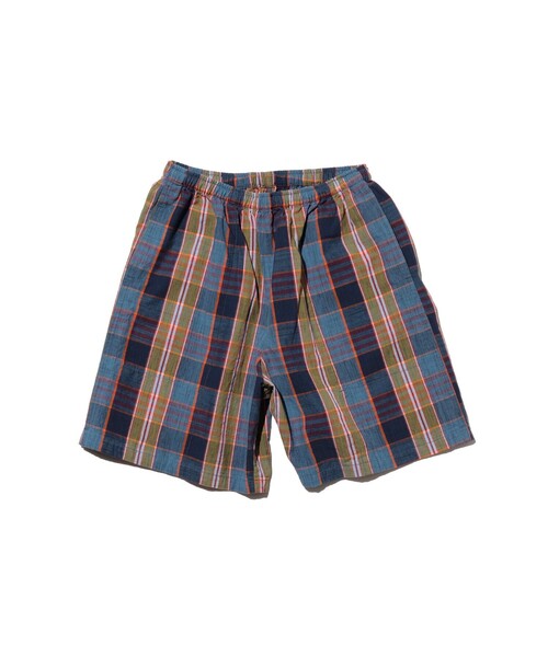 BEAMS PLUS（ビームスプラス）の「GYM Shorts Heavy Madras（その他パンツ・メンズ・レッド/ネイビー・SMALL/MEDIUM/LARGE/X-LARGE）」の16枚目の写真